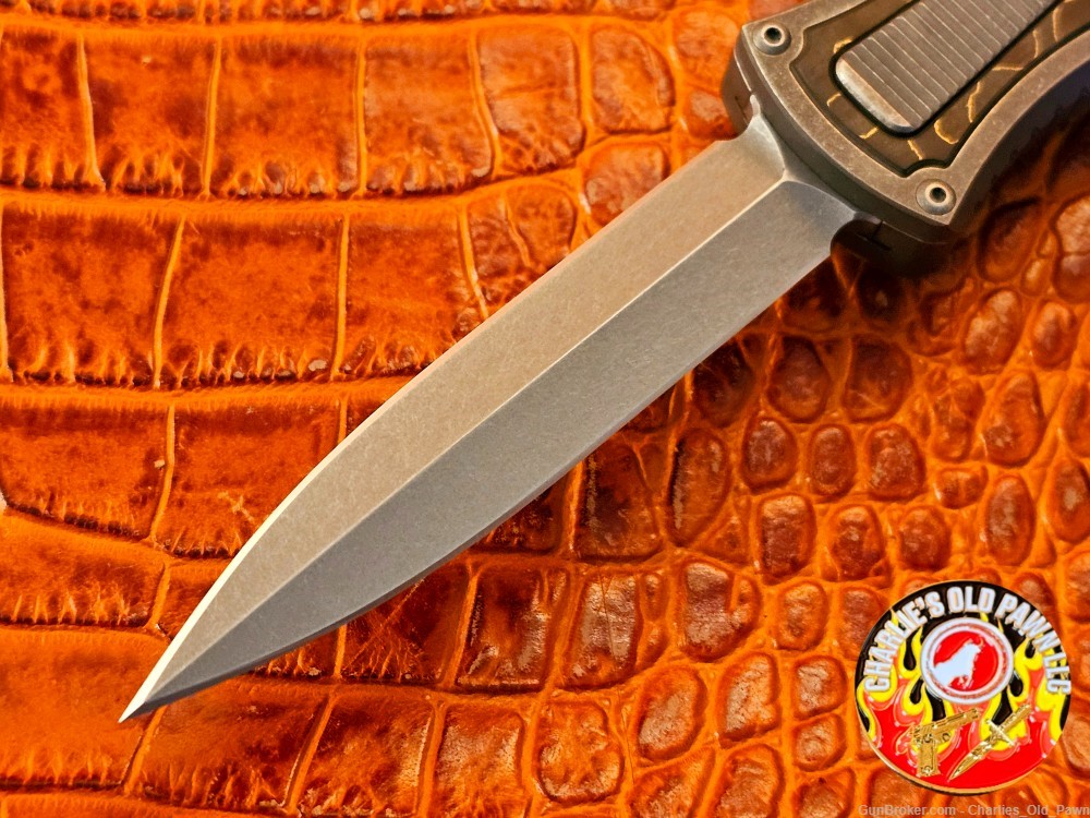 2024 G&G Hawk Knife Designs Deadlock Model "C" Gold Fat Carbon Inlay -img-4