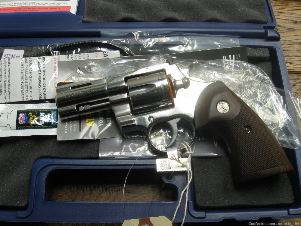 Colt Python 3" Stainless New Production. -img-12