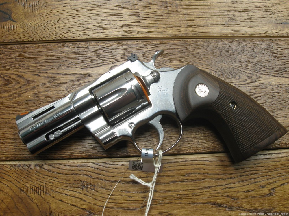 Colt Python 3" Stainless New Production. -img-9