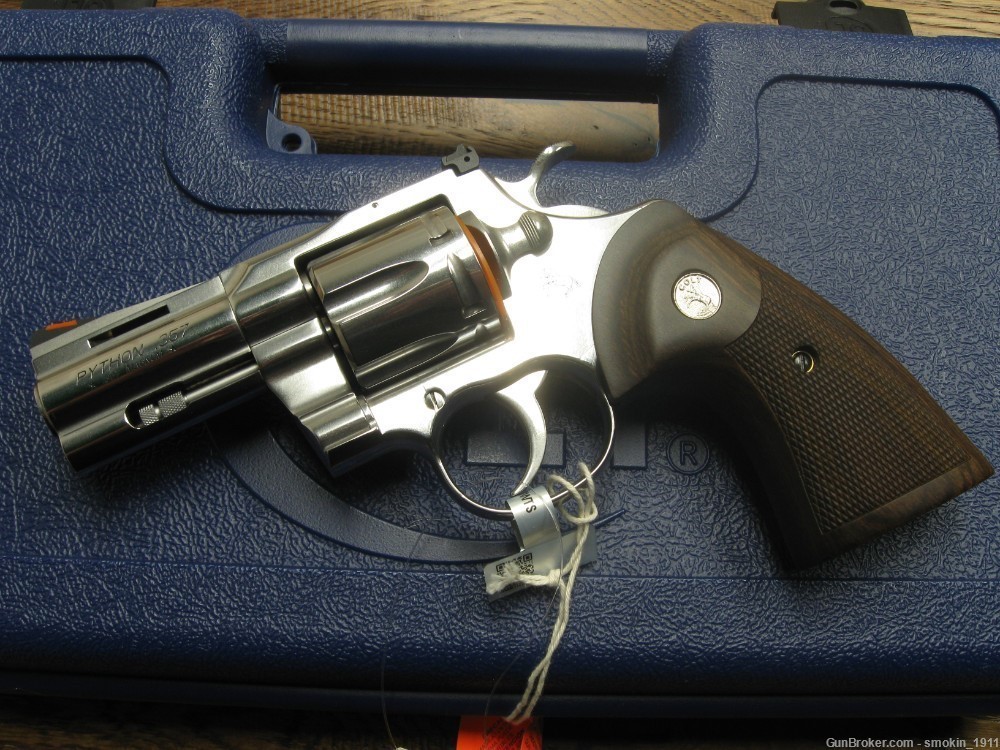 Colt Python 3" Stainless New Production. -img-13
