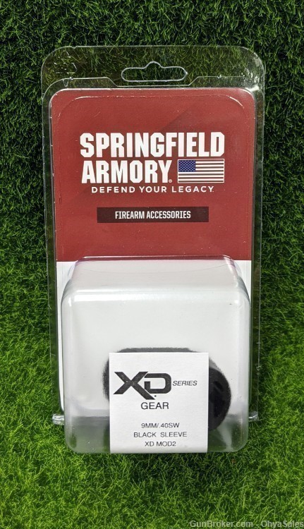 Springfield Armory XD Mod2 9mm Grip Sleeve, Polymer, Black - XDG5003-img-0
