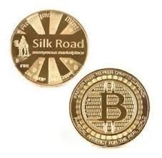Silk Road Commemorative Collectible Bitcoin -img-1