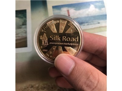 Silk Road Commemorative Collectible Bitcoin 