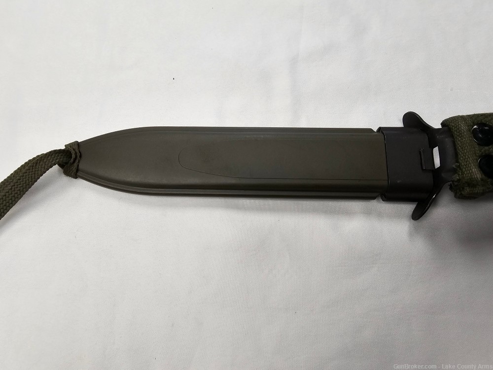 M6 Bayonet Haiti Contract + M8A1 Scabbard for M14 Rifle-img-13