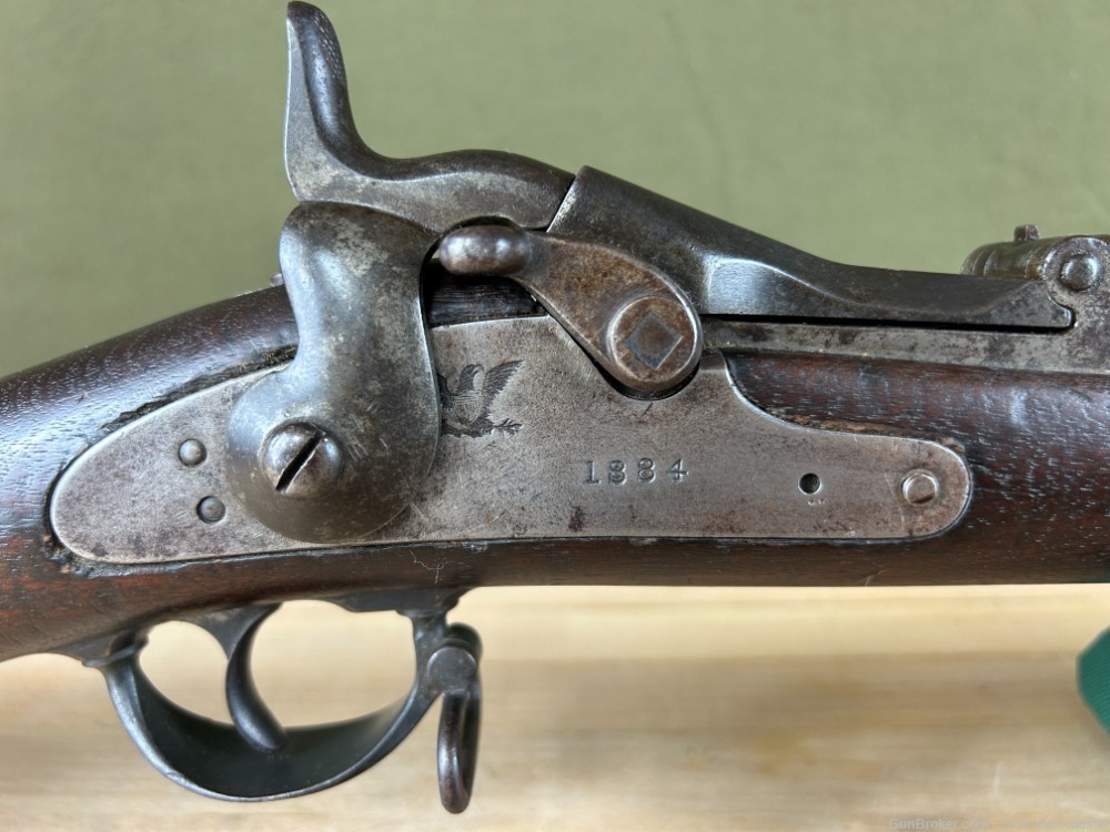 Springfield Model 1884 US Model Trapdoor .45-70 Antique Rifle Carbine 1873 -img-30