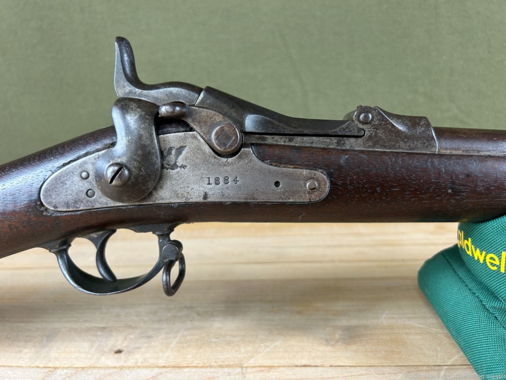 Springfield Model 1884 US Model Trapdoor .45-70 Antique Rifle Carbine 1873 -img-23