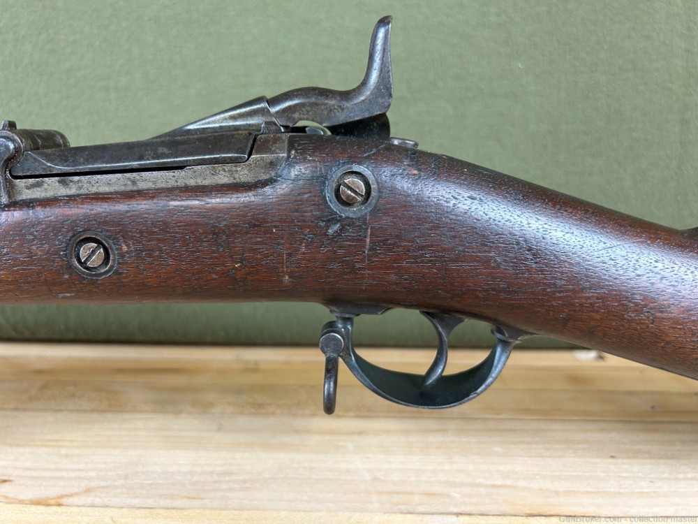 Springfield Model 1884 US Model Trapdoor .45-70 Antique Rifle Carbine 1873 -img-11