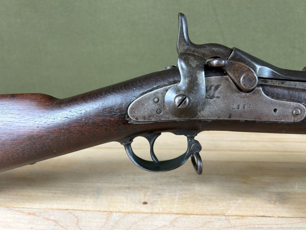 Springfield Model 1884 US Model Trapdoor .45-70 Antique Rifle Carbine 1873 -img-22