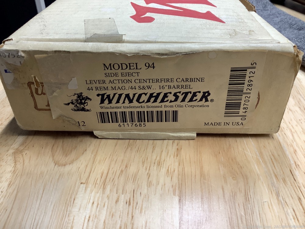 Winchester 94AE 44 Rem Mag Original Box 1894-1994-img-1