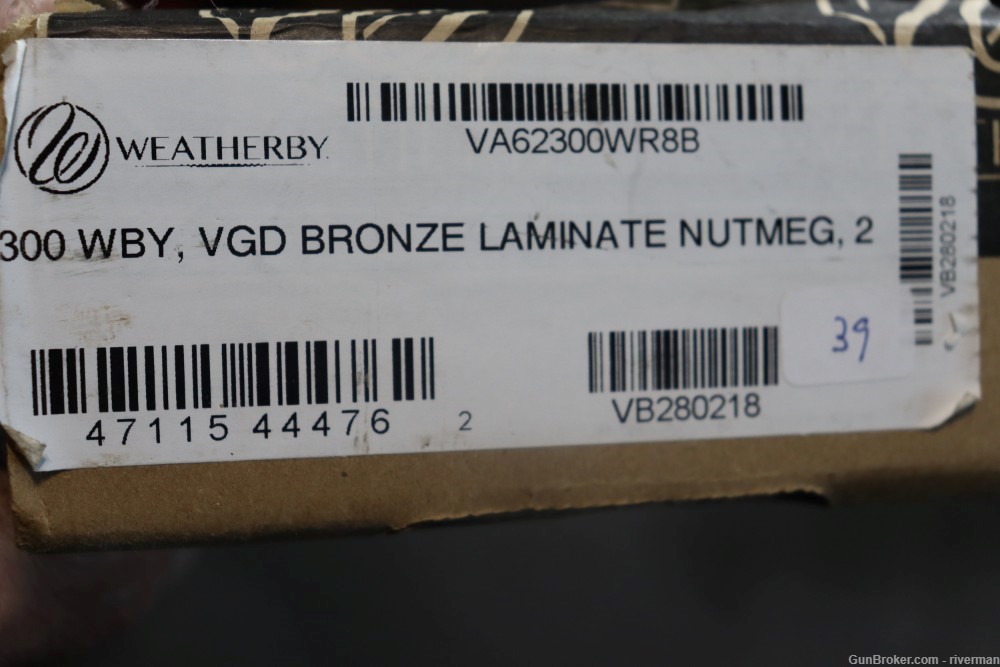 NIB Weatherby Vangaurd Bolt Action Rifle Cal. 300 Wthby Mag (SN#VB280218)-img-16