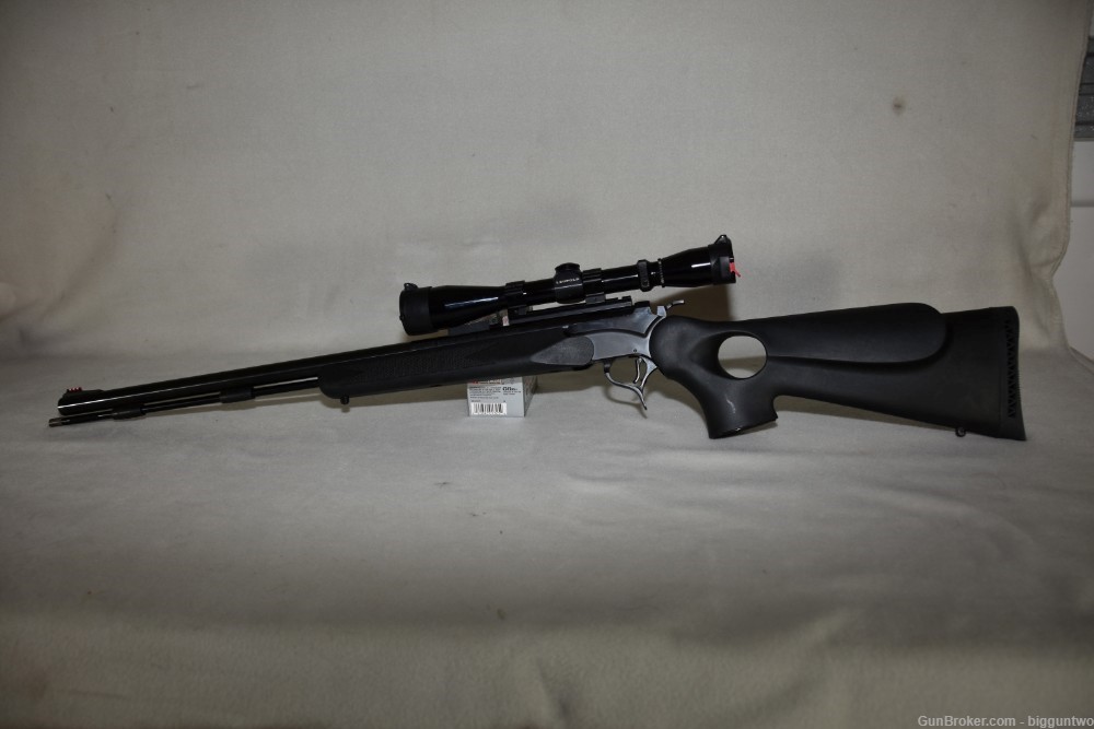 Thompson Center Encore 209 X 50 Magnum, 50 Caliber Rifle with accessories  -img-0