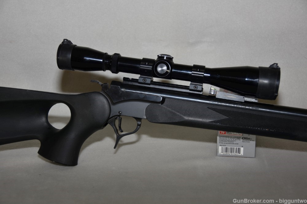 Thompson Center Encore 209 X 50 Magnum, 50 Caliber Rifle with accessories  -img-12