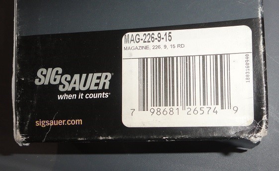 Sig Sauer P226 Factory 9mm 15rd magazine-img-1