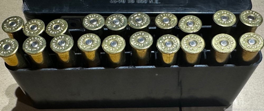 20 rounds of 50-90 Sharps 450 grain ammo hand loads-img-1