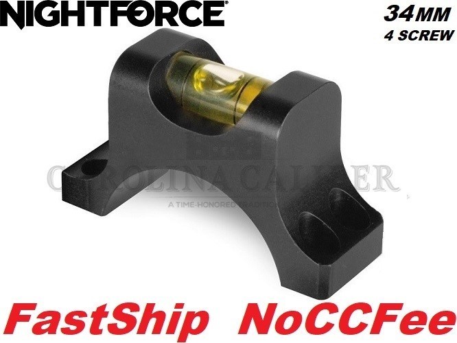 NIGHTFORCE A270 XTRM TOP HALF OF RING WITH LEVEL 34MM X-TREME DUTY-img-0