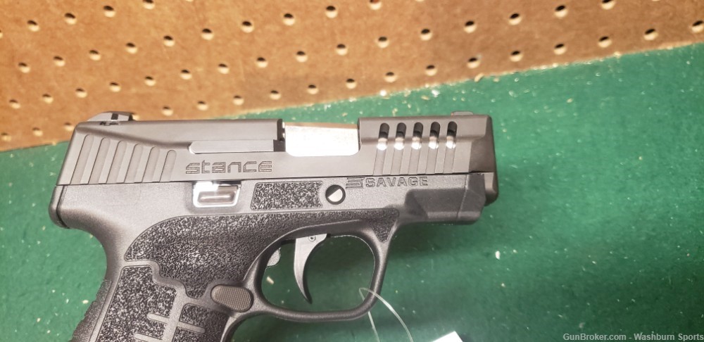 Brand New Savage Stance MC9 Pistol 9mm Black 8rd -img-8