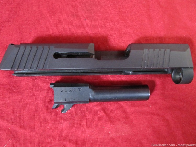 Sig Sauer p365 stripped Slide Barrel and Grip Used -img-1