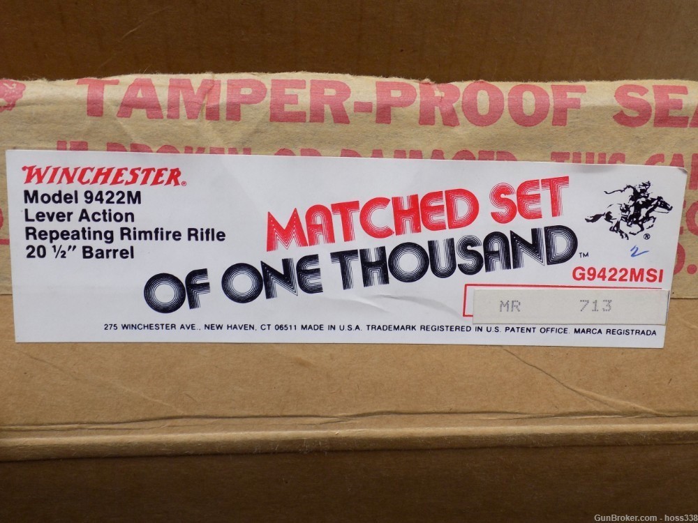 Winchester "Matched Set Of One Thousand" 9422M .22Mag & 94, 30-30. -img-65