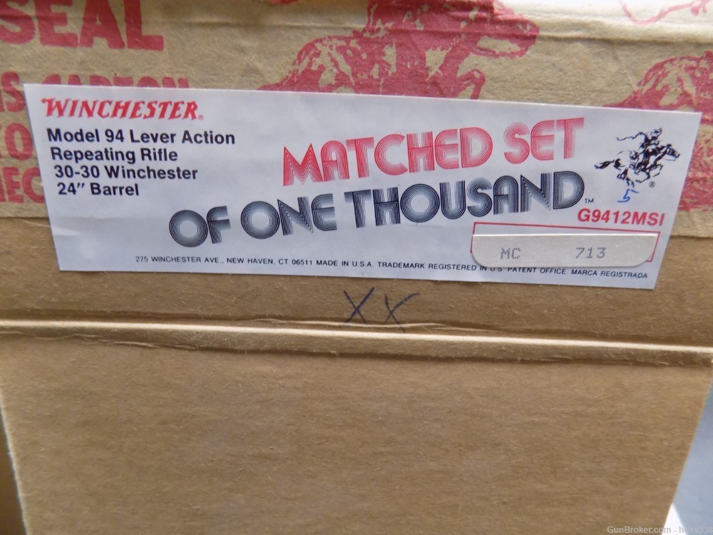 Winchester "Matched Set Of One Thousand" 9422M .22Mag & 94, 30-30. -img-66
