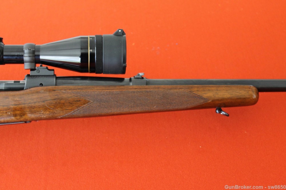 WInchester model 70 .300 H&H Pre -64 rifle with Leupold scope-img-14
