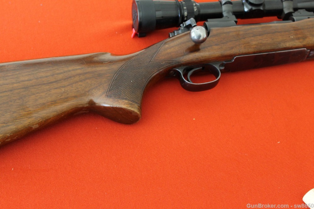 WInchester model 70 .300 H&H Pre -64 rifle with Leupold scope-img-17