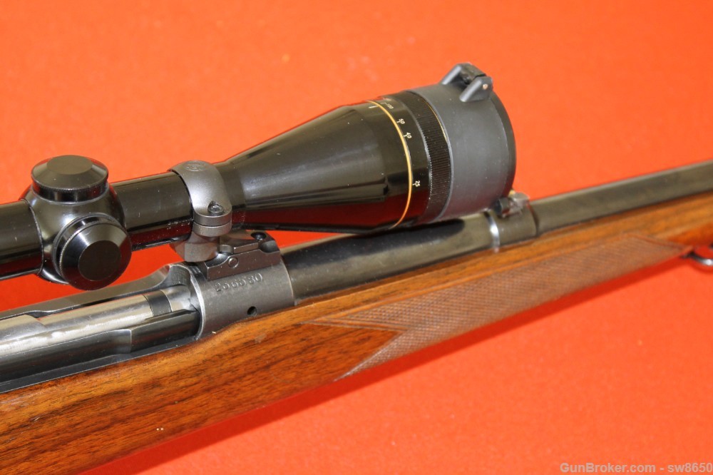 WInchester model 70 .300 H&H Pre -64 rifle with Leupold scope-img-21