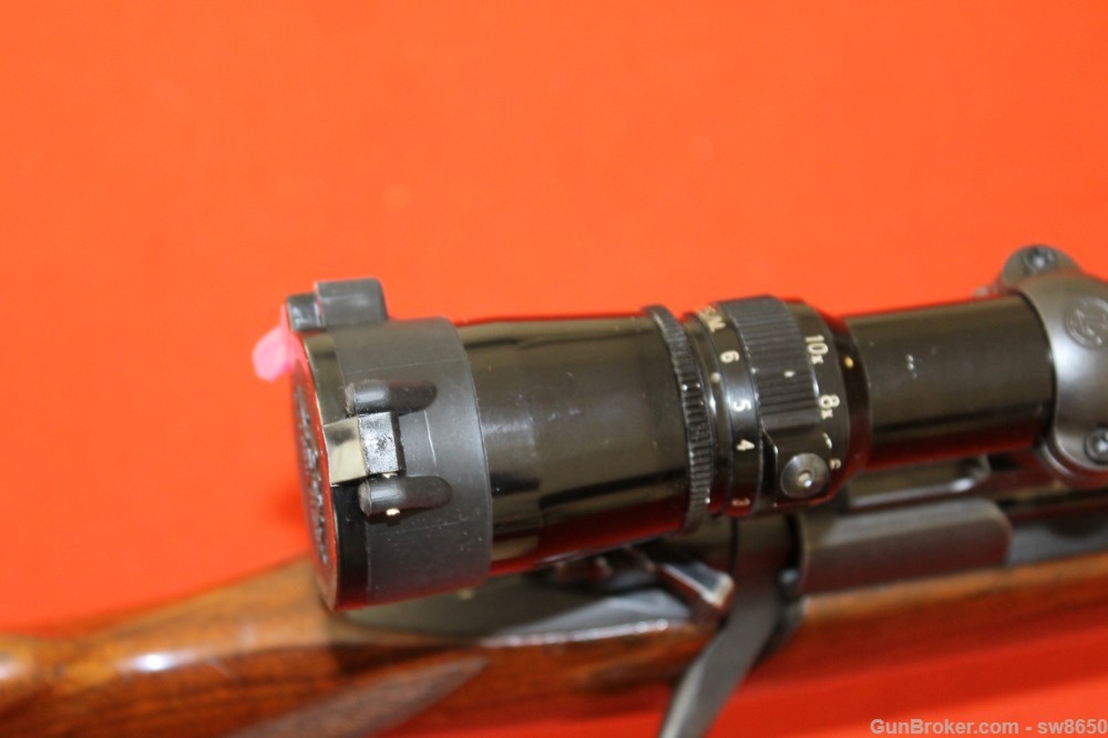 WInchester model 70 .300 H&H Pre -64 rifle with Leupold scope-img-22