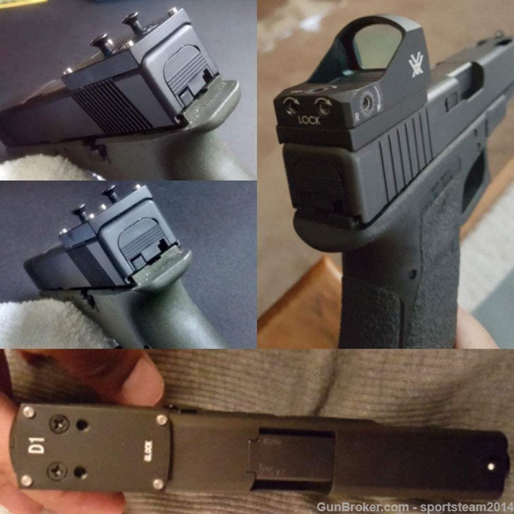 D1 Glock/Taurus G3C Pistol Plate for Vortex Venom/Burris Red Dot Sight-img-3