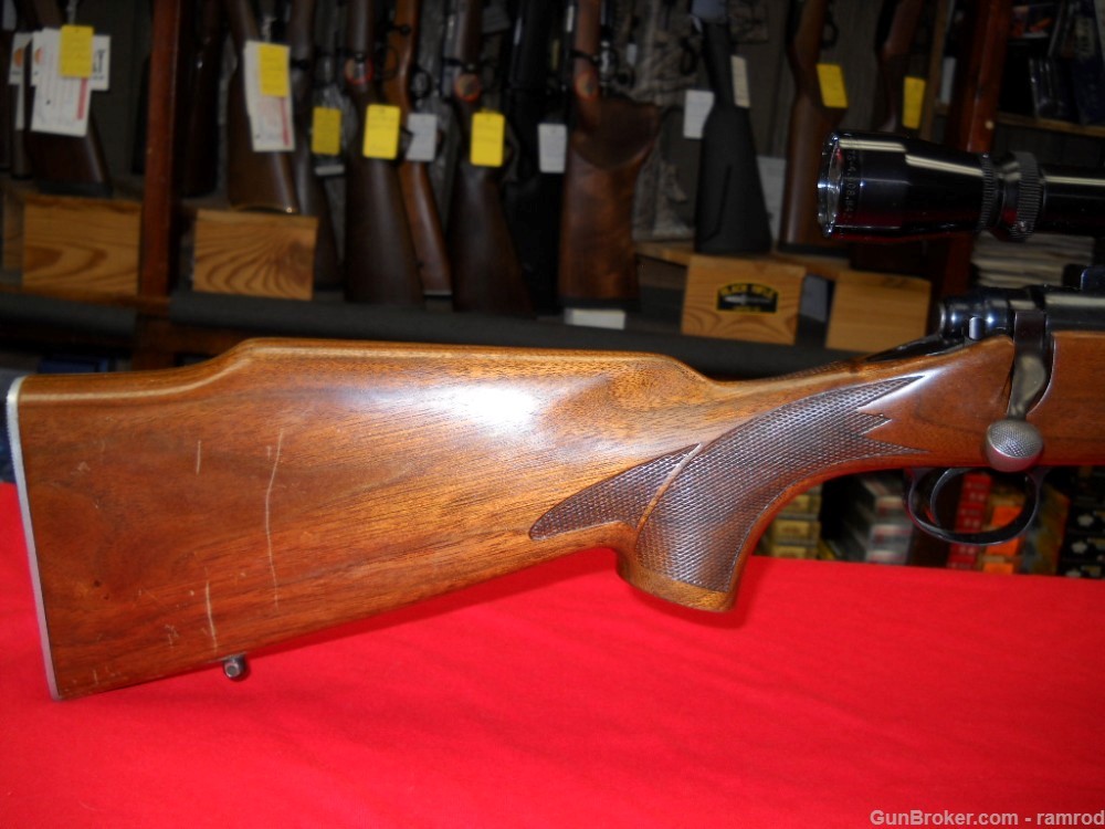 Remington 700 ADL Carbine 222 Leupold VariX II 4x12 Gloss 95%-img-1