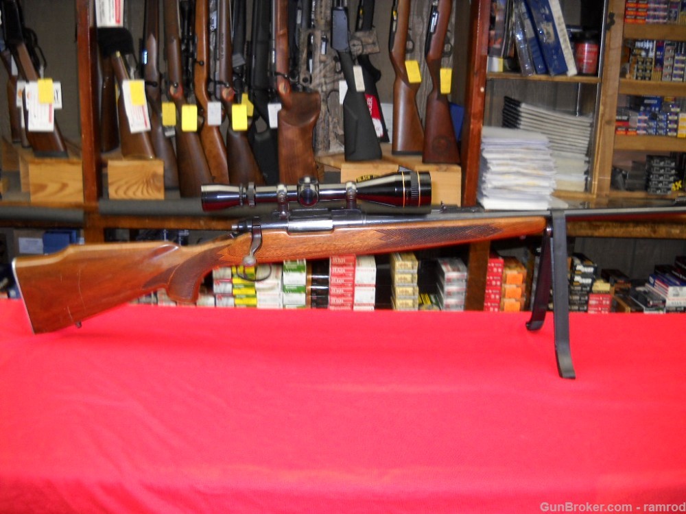 Remington 700 ADL Carbine 222 Leupold VariX II 4x12 Gloss 95%-img-0