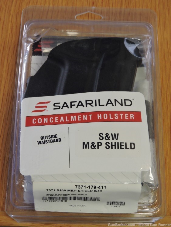 Safariland OWB Holster S&W M&P Shield 9 & 40-img-3