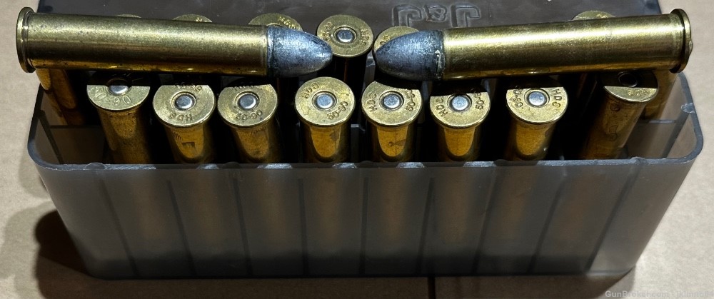 20 rounds of 50-90 Sharps 550 grain ammo hand loads-img-2