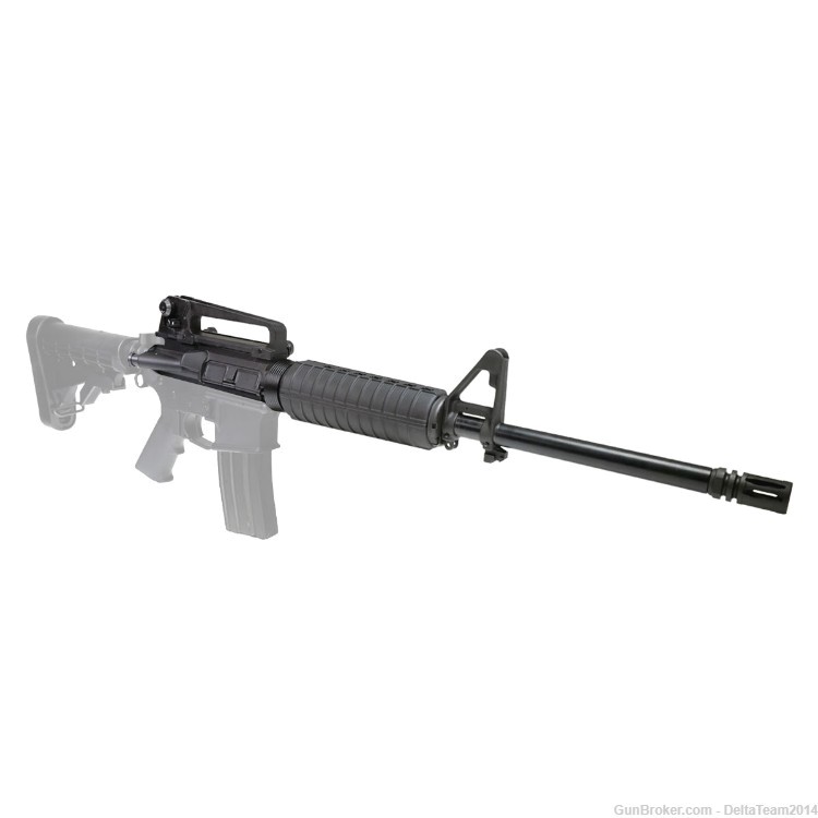 AR15 16" 5.56 NATO DD Carbine Rifle Complete Upper - A2 FSB Barrel-img-1