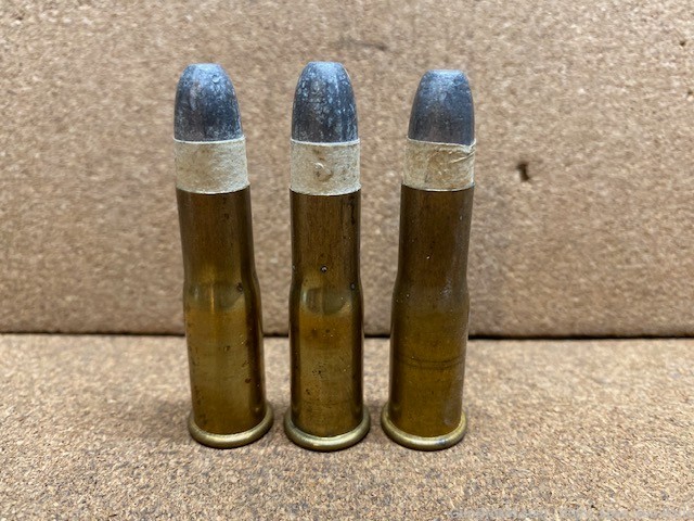 Vintage Ammo 40-50 Sharps Necked Cartridges - Lot of 3-img-0