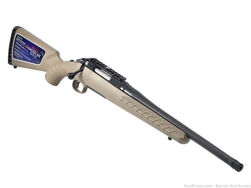 Ruger 16976 American Ranch Bolt Action Rifle, 7.62x39, 16.12" Bbl Threaded -img-0