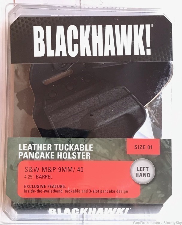 Blackhawk Holster Inside Pants LH Glock 45, S&W M&P 9/40/357/45 422001BK-L-img-3