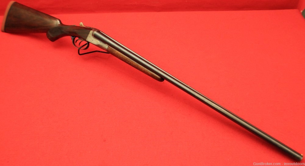 A.H. Fox Sterlingworth 20 Gauge 28 Inch barrels SxS shotgun.-img-0