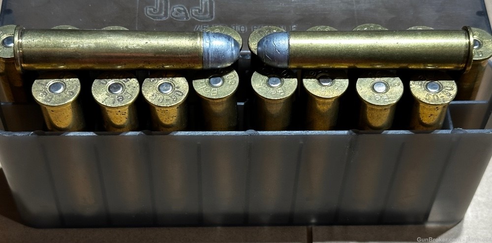 20 rounds of 50-90 Sharps 300 grain ammo hand loads-img-4