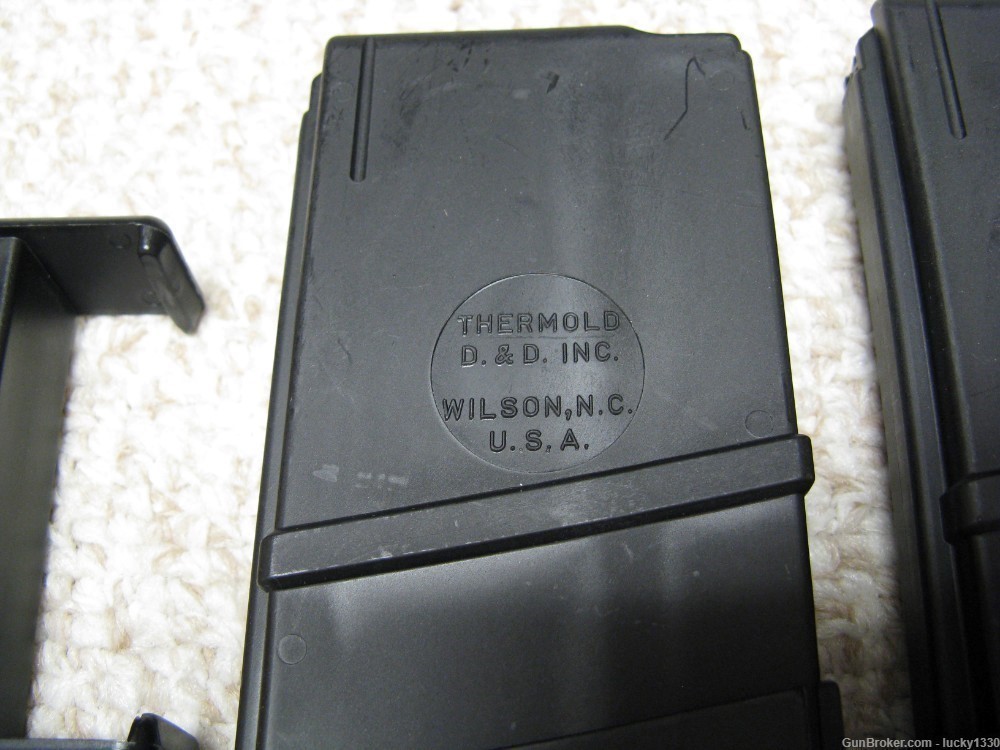 6 THERMOLD 20 RD. 223/5.56 MAGAZINE AR-15/M16 MAGS AR15 MAGAZINES CLIPS-img-1