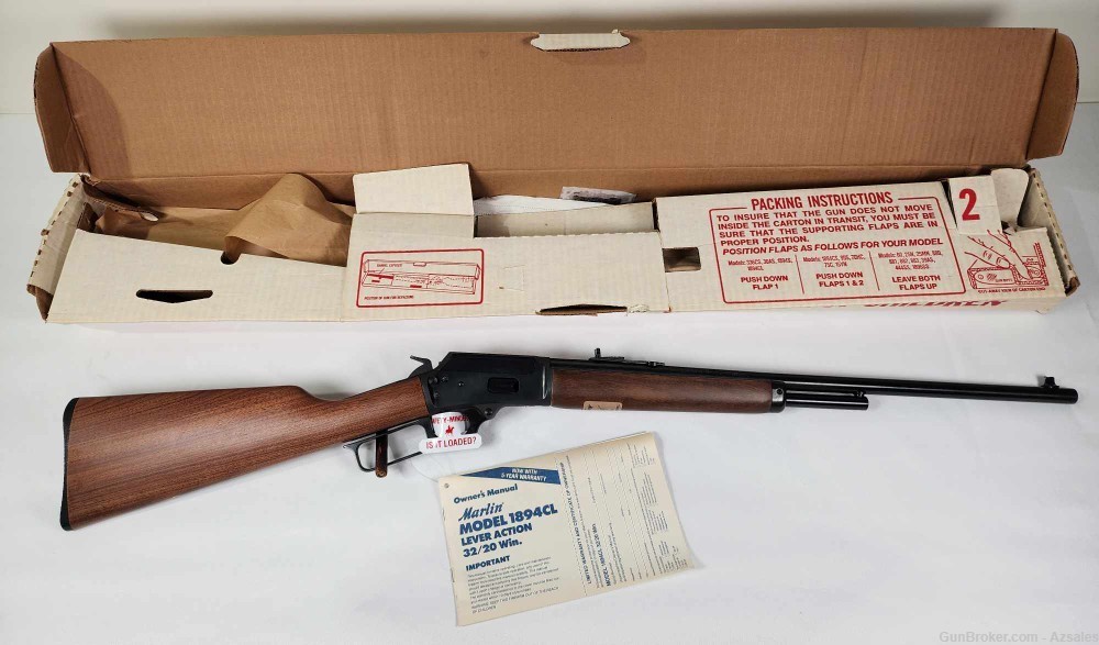 Marlin 1894 CL 32-20 22" barrel complete in box New, Old Stock-img-0
