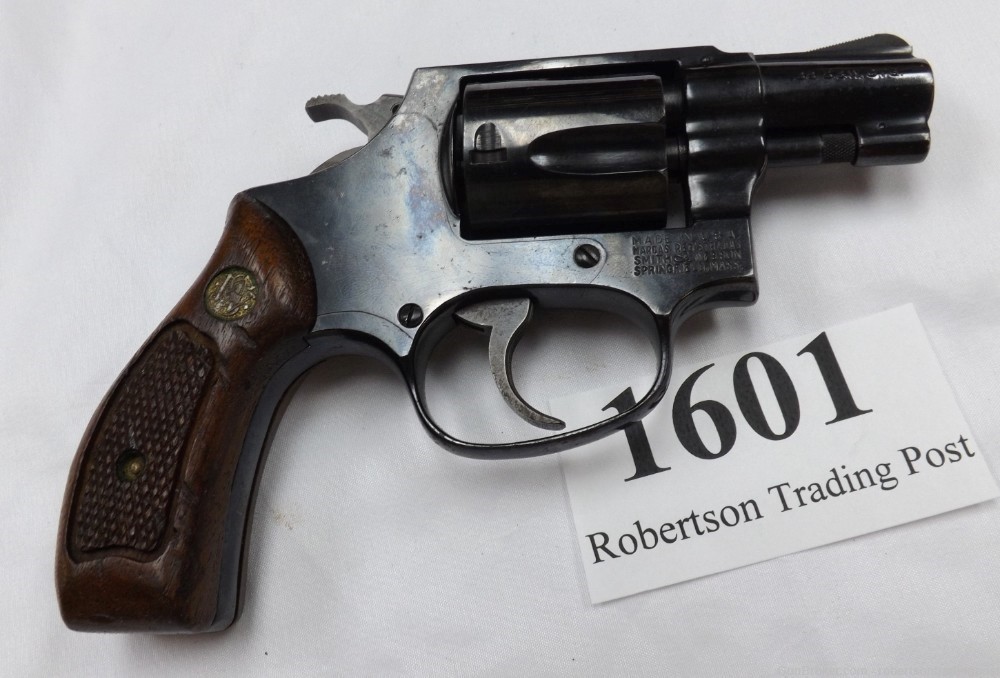 Smith & Wesson .38 S&W Caliber model 32-1 Terrier 1971 Revolver C&R CA OK-img-19