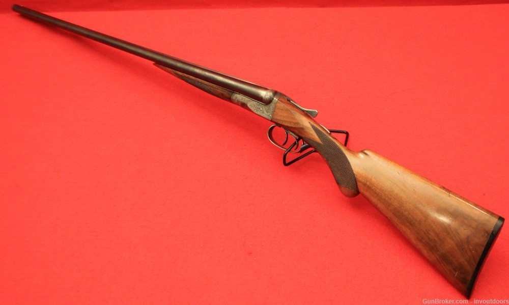 A.H. Fox A Grade 16 Gauge 28 Inch barrels SxS shotgun.-img-3
