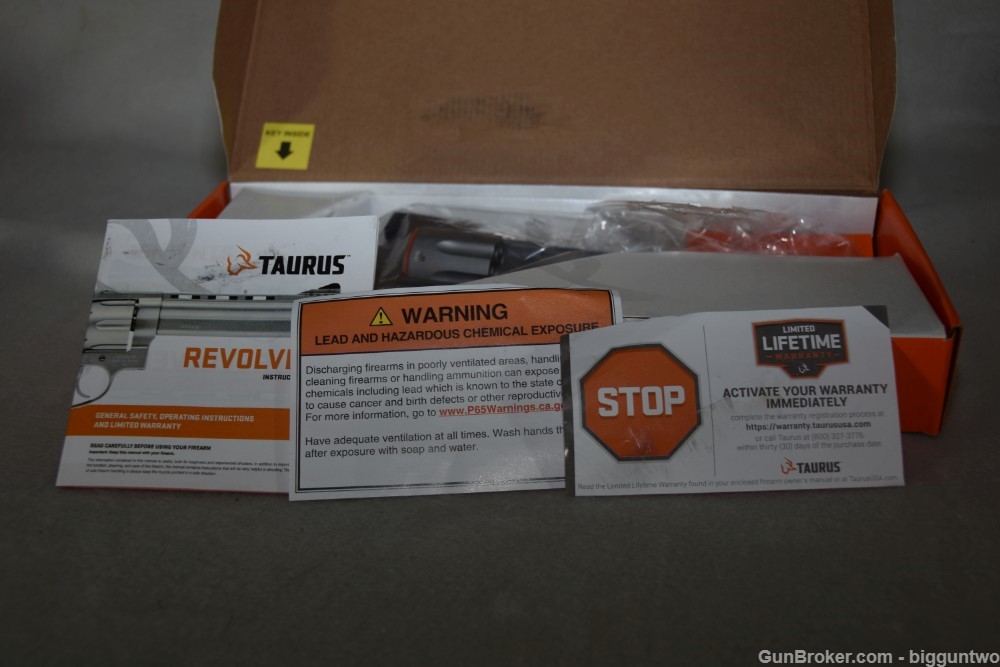 Taurus Model 608 - .357 Mag Revolver Brand New in Box with paper, etc    -img-9