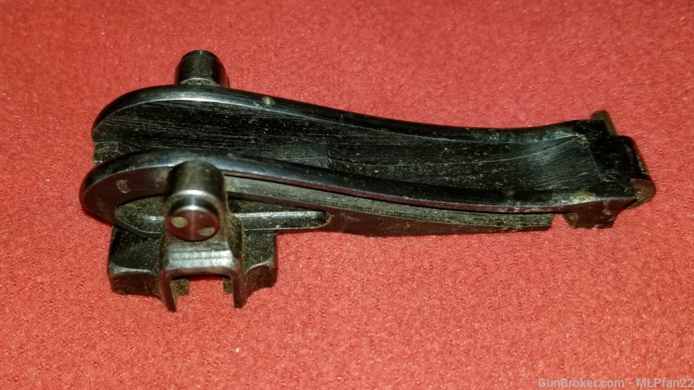 WWI Mauser Gew 98 roller coaster rear sight parts-img-0