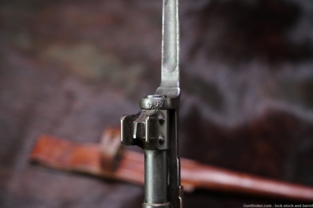 SHARP WWII Johnson Automatics Model 1941 .30-06 Semi Auto Rifle & Bayonet-img-35