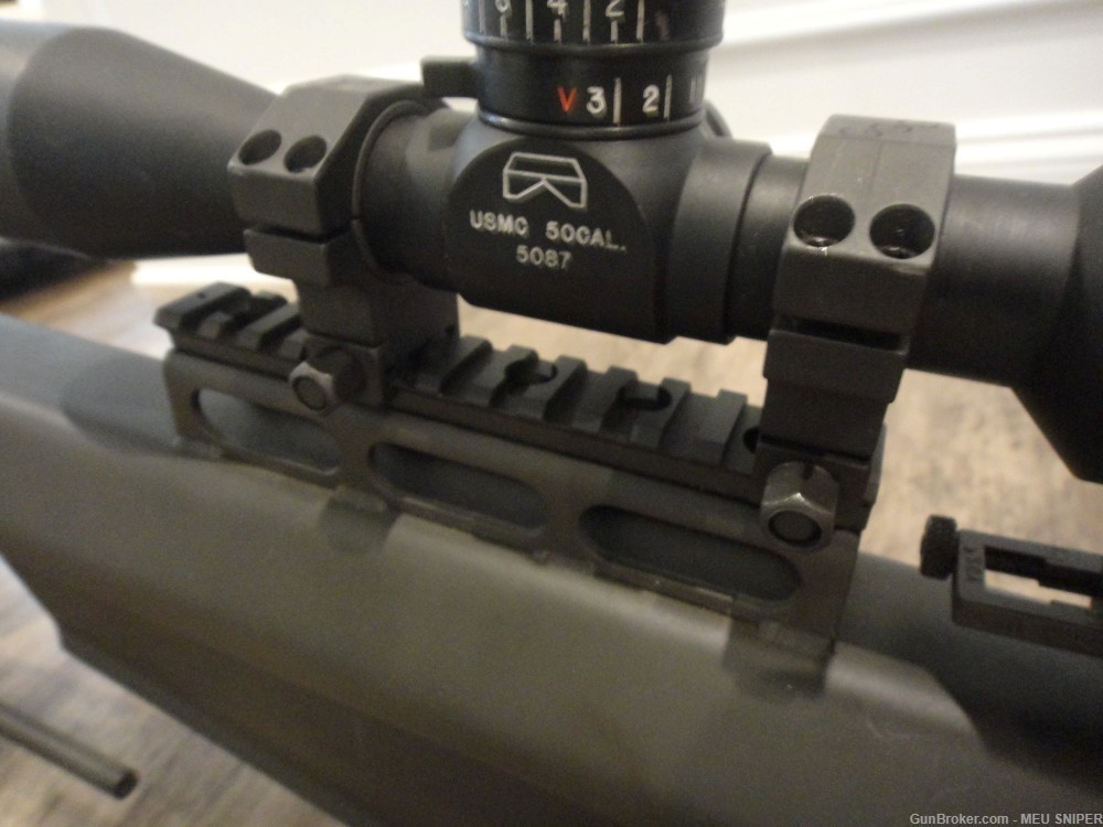 Barrett M82A1 50BMG USMC SNIPER Unertl Swarovski scope with accessories opt-img-41