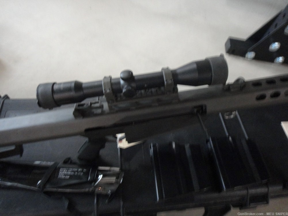 Barrett M82A1 50BMG USMC SNIPER Unertl Swarovski scope with accessories opt-img-57