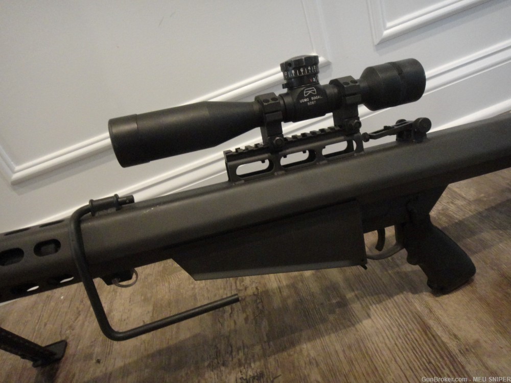 Barrett M82A1 50BMG USMC SNIPER Unertl Swarovski scope with accessories opt-img-16