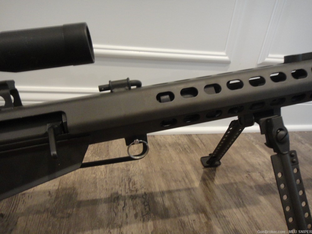 Barrett M82A1 50BMG USMC SNIPER Unertl Swarovski scope with accessories opt-img-7