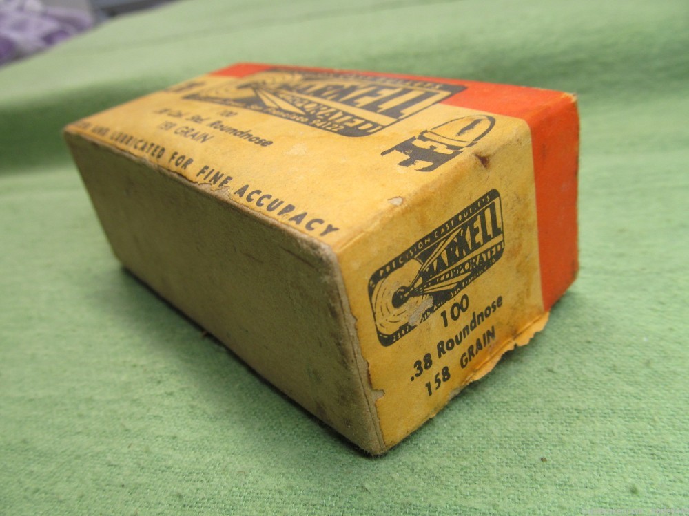 3 Vintage Boxes of Reloading Bullets-Markell & Speer-img-14